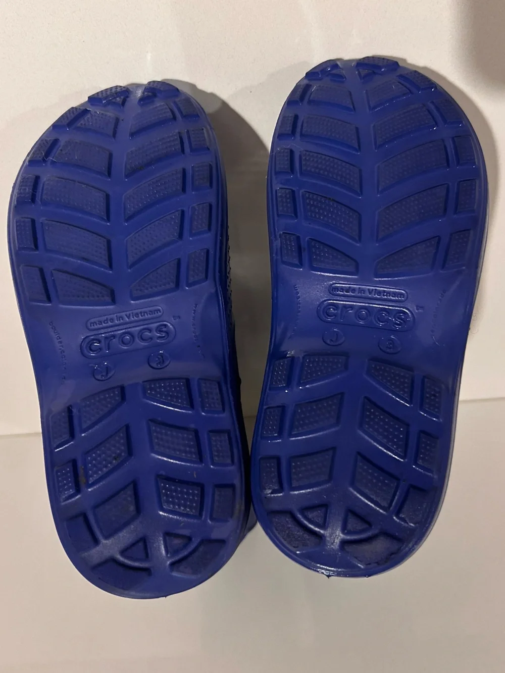 CROCS Kids Waterproof Blue Handle Rain Boots